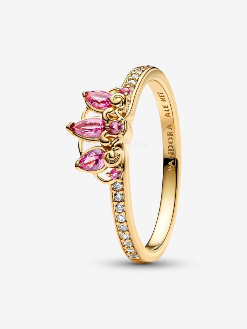 Pandora Princess Rapunzel Tiara Ring
